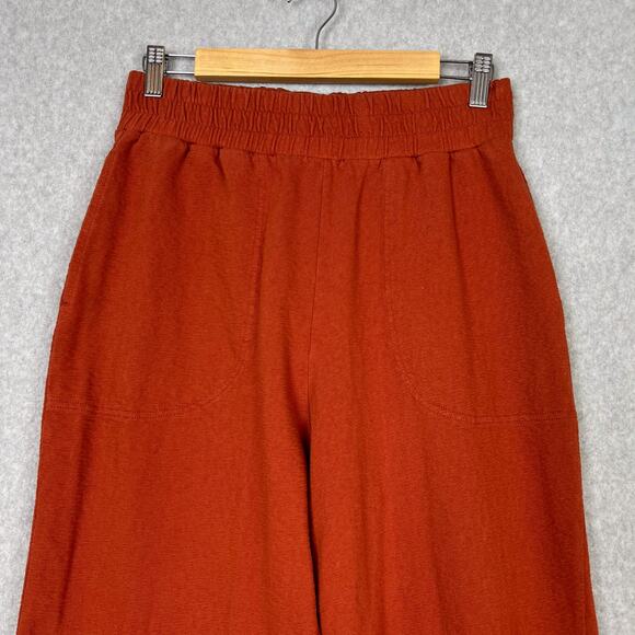 Free People Beach Don't Kill My Vibe Pants in Bronze Size Medium - Picture 3 of 14